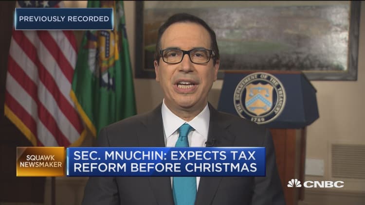 Mnuchin pitches small biz on GOP tax reform