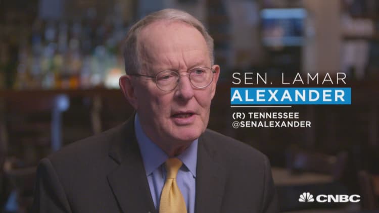 Sen. Lamar Alexander: I like GOP majority, but problems need to be resolved