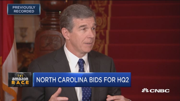 North Carolina Gov. Roy Cooper: Repealing 'bathroom bill' has brought back companies, entertainment to North Carolina