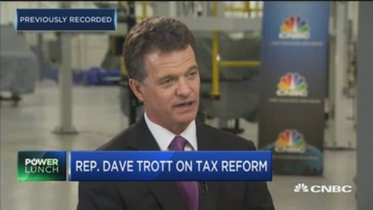 Rep. Dave Trott: 80% chance tax reform gets done by end of the year