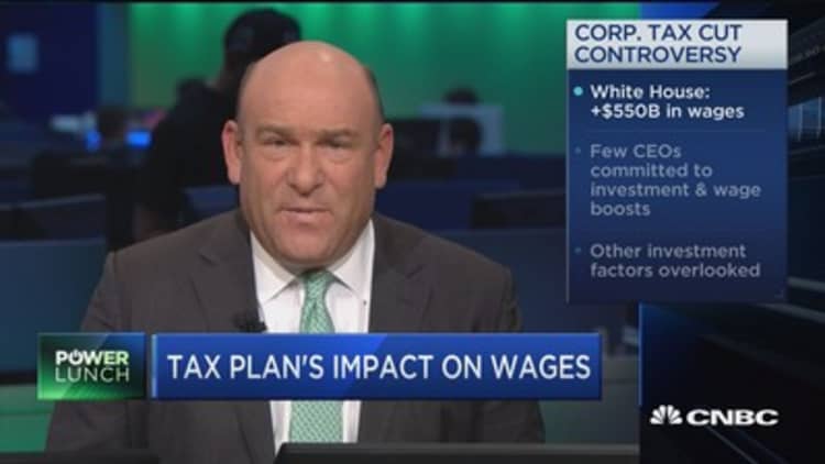 How much will the GOP tax plan help wages?