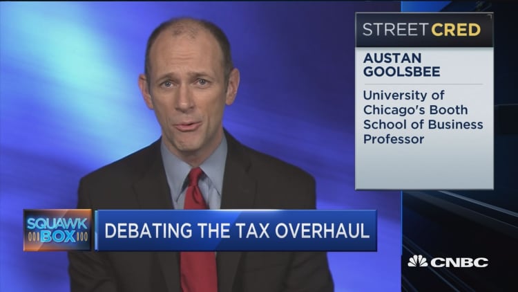 Don't ask middle class to pay for corporate tax cut. It doesn't make any sense: Austan Goolsbee