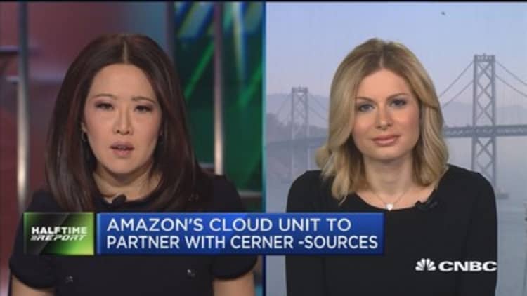 Amazon's cloud unit to partner with Cerner: Sources