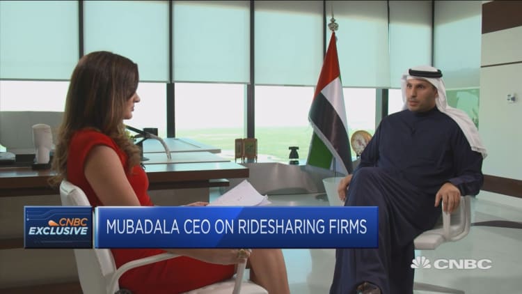 China's Didi Chuxing is 'a great company,' says Mubadala CEO