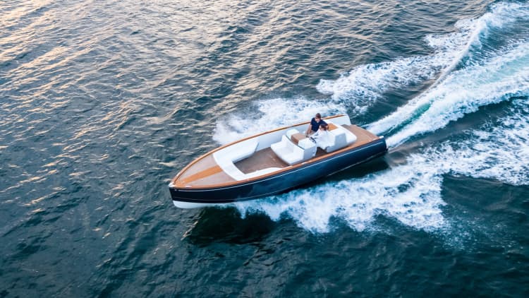 This is being called the Tesla of luxury motor boats