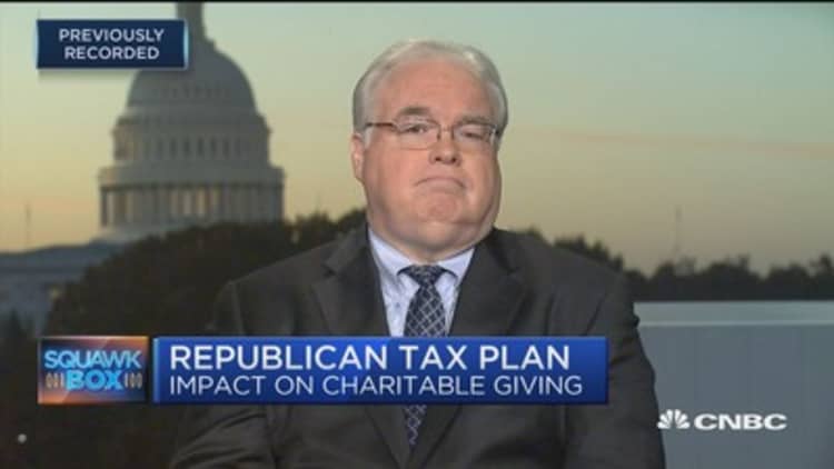 National Council of Nonprofits CEO: The GOP's tax plan will hurt charitable giving