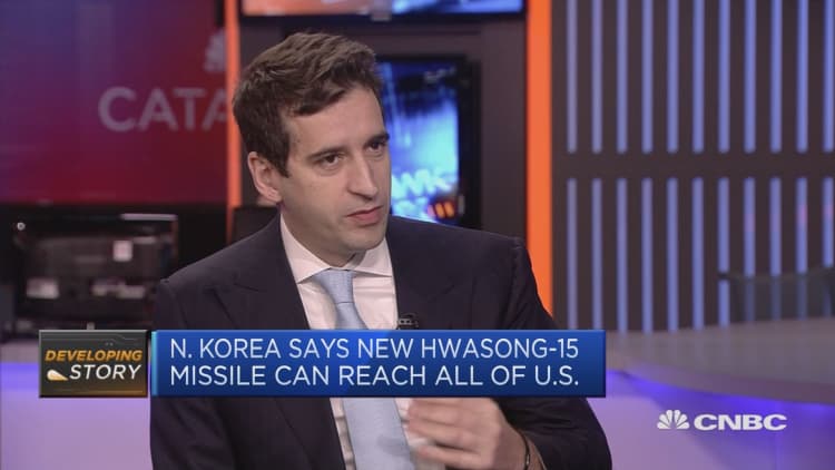 Market complacency too strong to be suprirised by North Korea's latest missile test: CIO