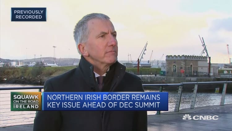 Hard border would be a political calamity for Ireland: Former finance minister