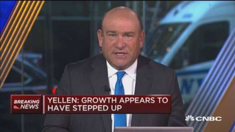 Yellen: Gradual rate increase appropriate