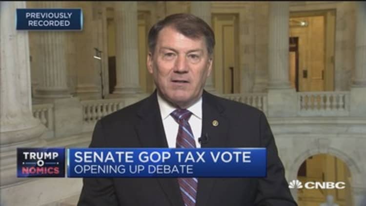 Sen. Mike Rounds: GOP believes as a team tax relief is 'absolutely necessary'