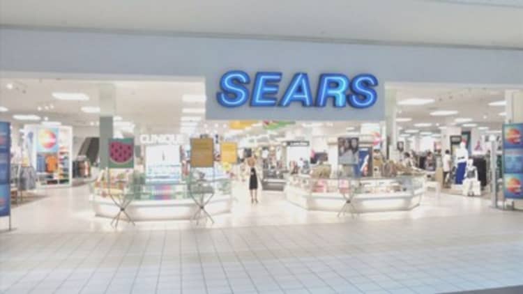 Sears shares are soaring as net loss narrows