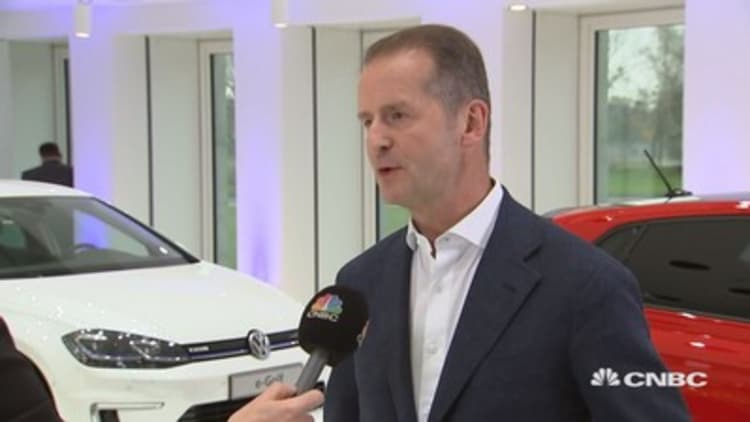2020 will be a crucial year for the autos industry, says VW's Diess