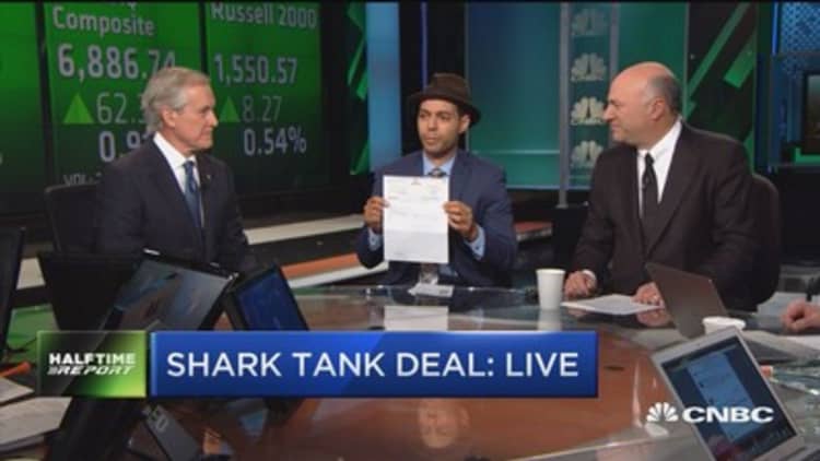Watch a live 'Shark Tank' deal