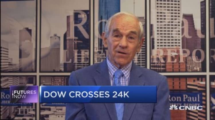 Ron Paul: Deep pullback is coming, and neither tax reform nor the Fed can stop it