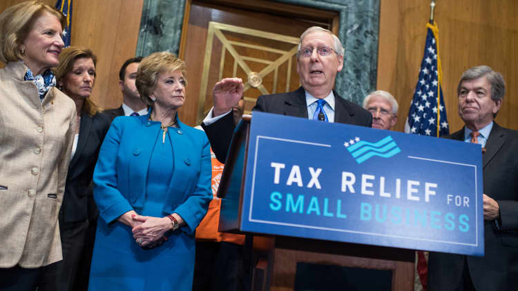 Senate tax bill would raise GDP 0.8% over 10 years, says Joint Tax Committee