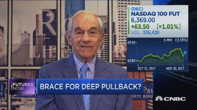 Ron Paul: Inflation is creating a dangerous distortion in stock market 