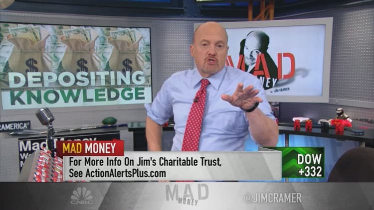 Cramer says Trump's Washington will drive bank stocks even higher