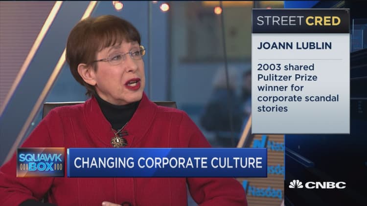 Combating sexual harassment in the workplace: Joann Lublin
