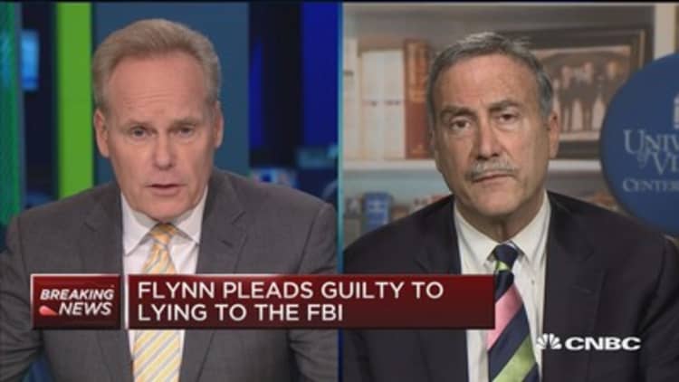 The only reason Mueller made a deal with Flynn is info on higher-ups: Larry Sabato
