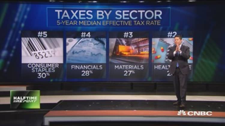 Tax reform: Here are the stock sectors set to soar