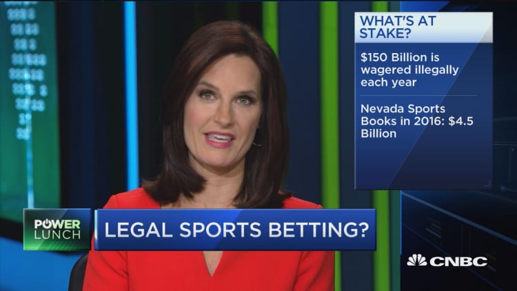 Supreme Court hears arguments on overturning 25 year ban on sports betting