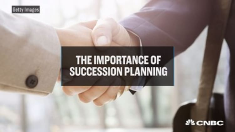 The importance of succession planning