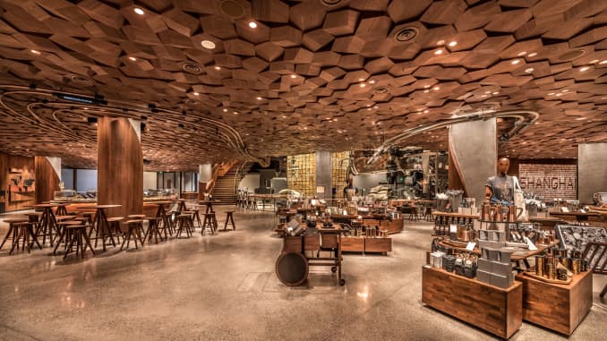 Here S What Starbucks New Roastery In Shanghai Looks Like