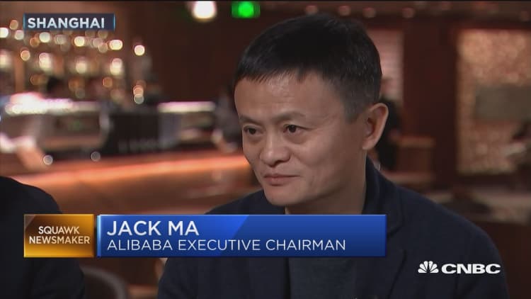 Alibaba founder Jack Ma: China isn’t stealing jobs, it’s creating jobs