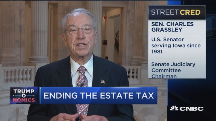 Sen. Charles Grassley: I have ‘great confidence’ tax bill can be worked out