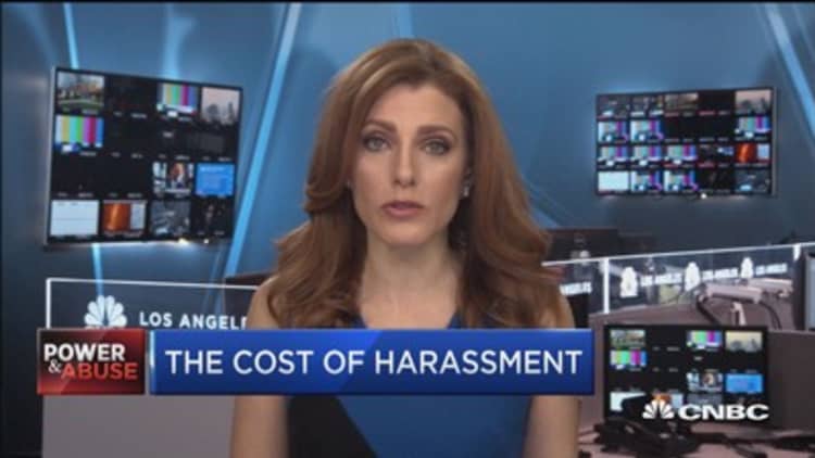 Media companies seeing costs add up on sexual harassment fallout
