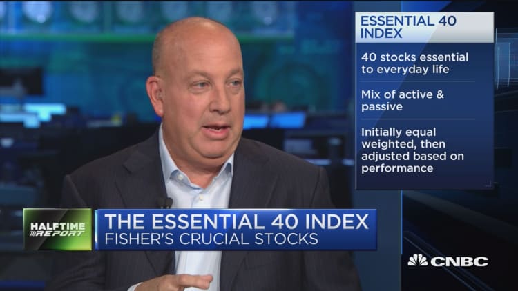 Mark Fisher's Essential 40 index is 'modern day' Dow