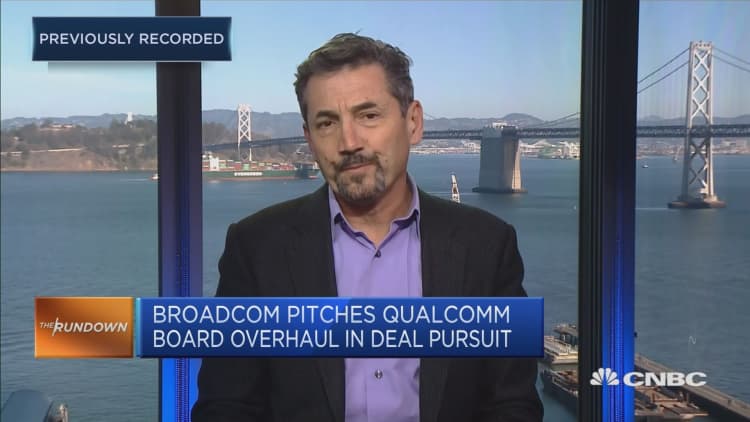 Broadcom's bid for Qualcomm is a 'brilliant move'