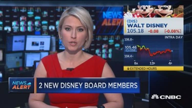 Disney adds two members to the board
