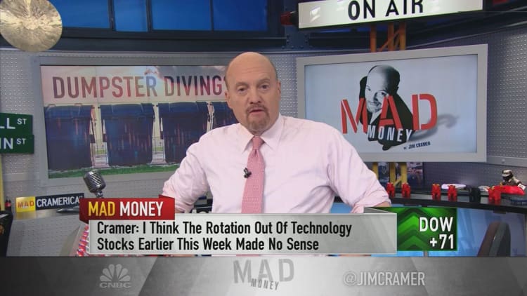 Cramer: Don't let sellers freak you out. The market's often wrong