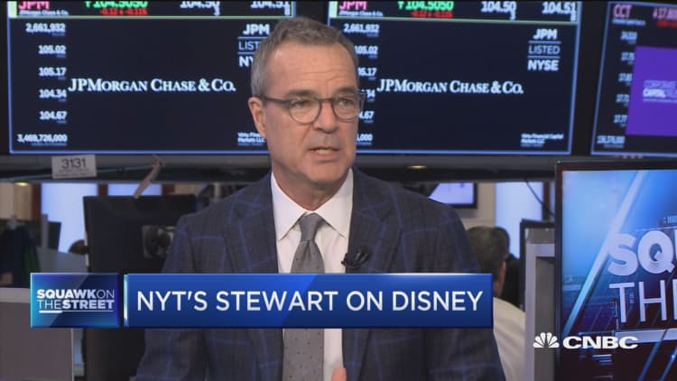 New York Times' Jim Stewart: What Disney's high-profile departure means for investors