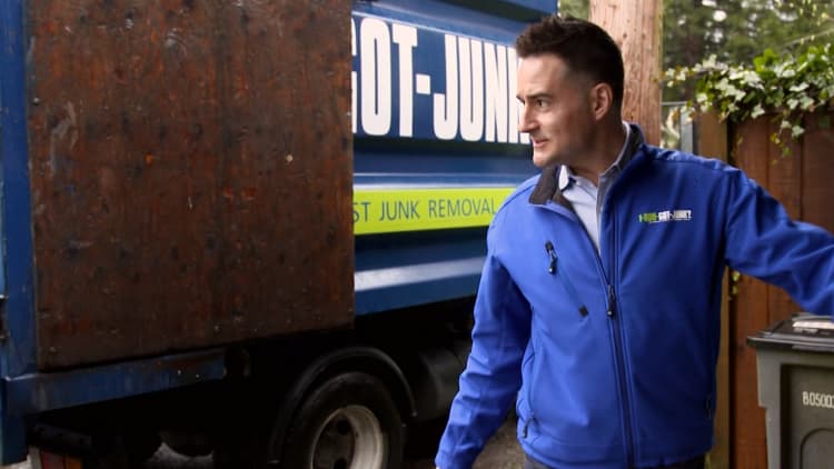 How one man turned his college side hustle hauling junk into a $300 million dollar empire