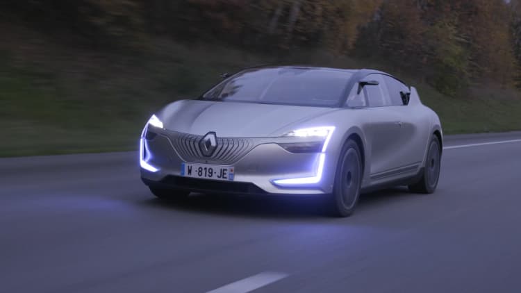 Renault's stunning self-driving demo car