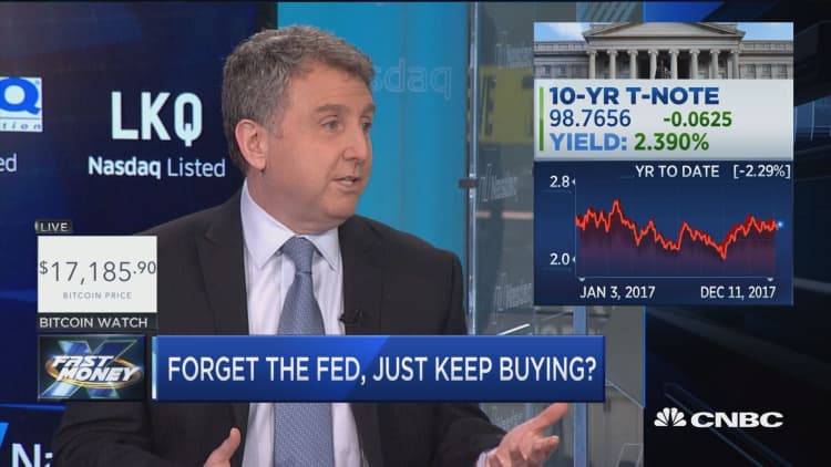 Wall Street pro says forget the Fed and just keep buying stocks