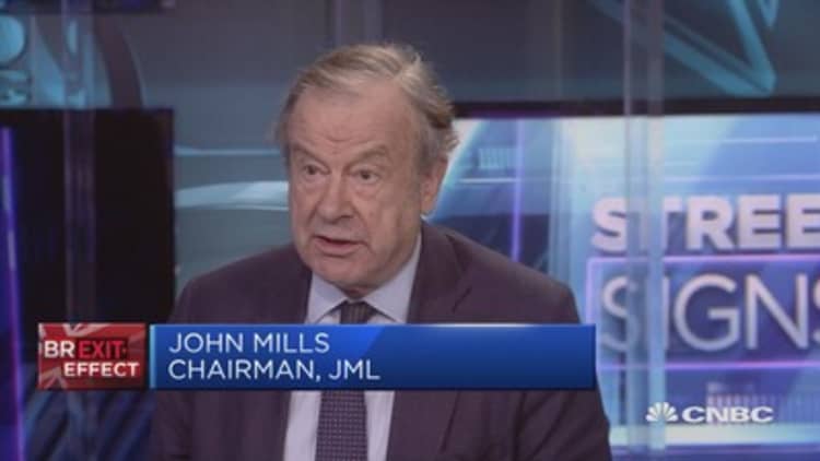 JML chairman on Brexit: Phase two talks will be tricky