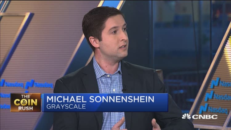 Grayscale's Michael Sonnenshein: Here's why bitcoin is gold 2.0