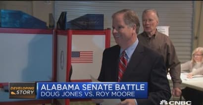 Alabama voters head to polls in high-stakes Senate election