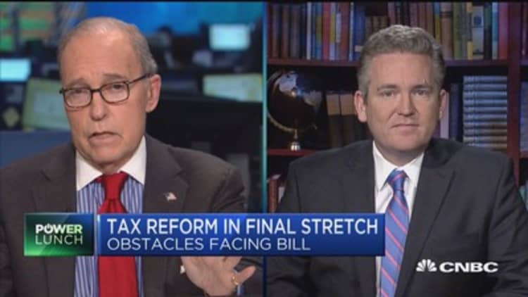 Tax reform nears the final stretch