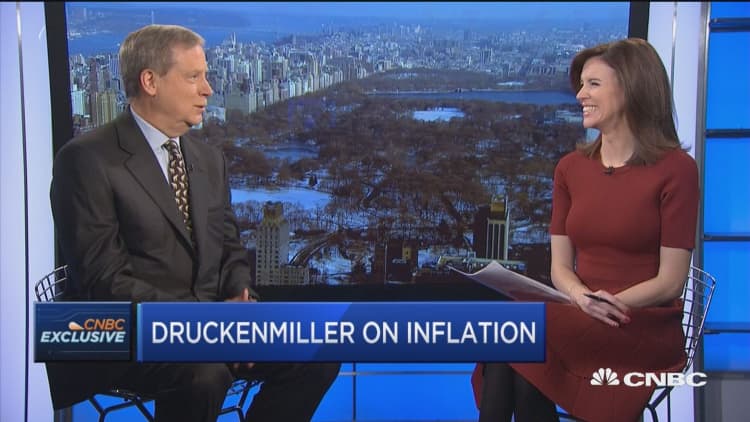 Billionaire investor Druckenmiller: Fed's 2-percent inflation target needs to go