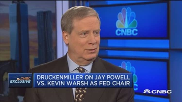 Druckenmiller is keeping an open mind on Powell for Fed Chair