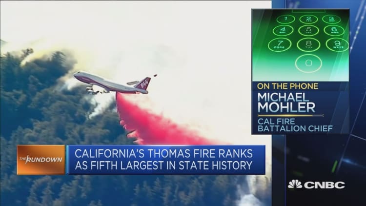 The California wildfires are the worst this firefighter has seen