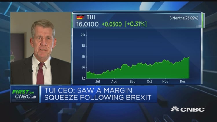 TUI CEO: Positive outlook for 2018