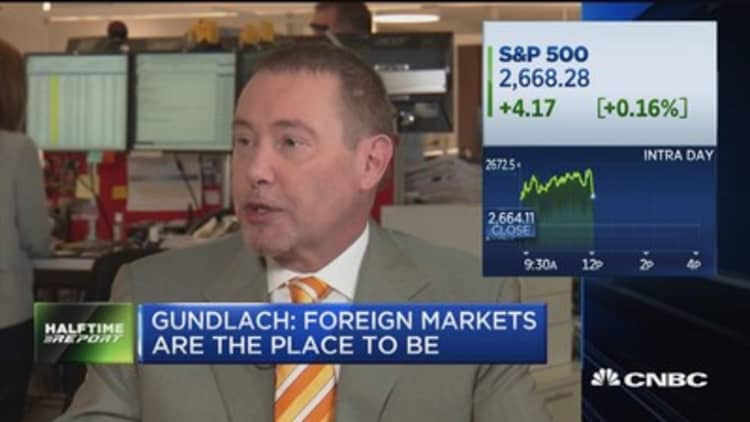 Jeffrey Gundlach: This has been a great year for investors