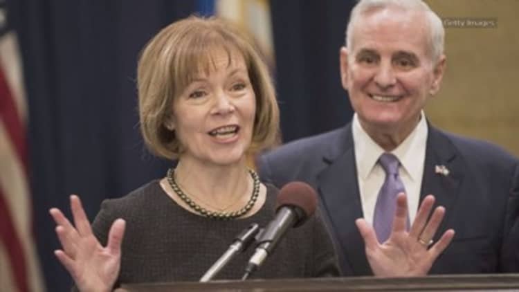 Minnesota Lt. Gov. Tina Smith will be appointed to replace resigning Sen. Al Franken