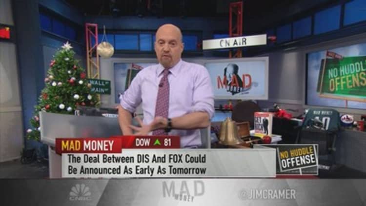 Cramer says Fox deal will give Disney the scale it desperately needs