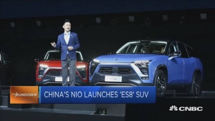 NIO founder: For sure, Tesla is our rival